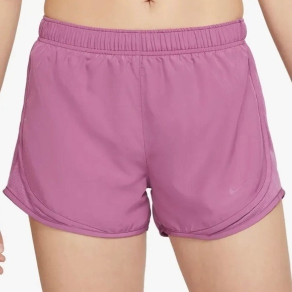 Nike Women's Purple TEMPO DRI-FIT 3'' Running Shorts CU8890-507 Small NWT - Picture 1 of 6